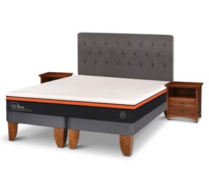 Cama europea King Bee Comfort + Set Kavery/Indo Cic