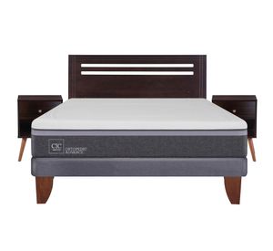 Cama europea 2 plazas Ortopedic advance + set New Múnich Cic