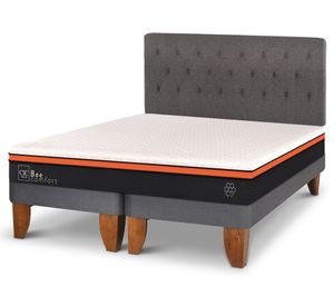 Cama europea 2 plazas Bee Comfort + respaldo Kavery Cic