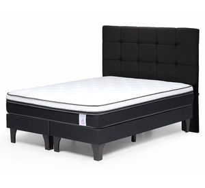 Cama europea 2 plazas New Style 6 base dividida + respaldo Issey