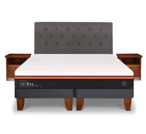 Cama europea 2 plazas Bee Comfort + Set Kavery/Indo Cic