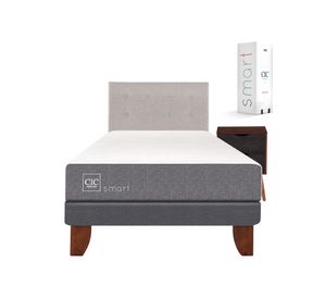 Cama europea 1,5 plazas Smart + set Tigris Cic