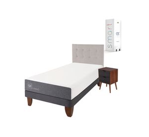 Cama europea 1,5 plazas Smart + set Tigris Cic