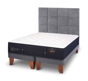 Cama europea 2 plazas Premium base dividida + respaldo Tamesis Cic