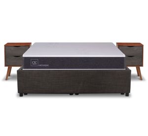 Space Box 2 plazas Ortopedic + velador Niger Cic