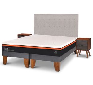 Cama europea king Bee Comfort + set Tigris Cic
