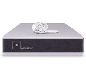 Colchón 1.5 plazas Ortopedic + plumón Cic
