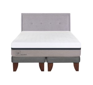 Cama europea king Balance + respaldo Ganges Cic