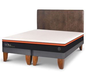 Cama europea king Bee Comfort + respaldo Baker Cic