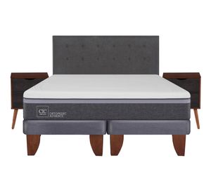 Cama europea 2 plazas Ortopedic advance base dividida + set Éufrates/ Niger Cic