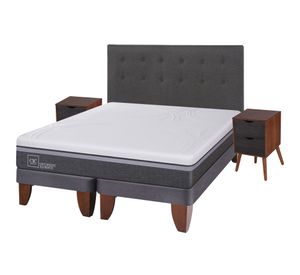 Cama europea 2 plazas Ortopedic advance base dividida + set Éufrates/ Niger Cic