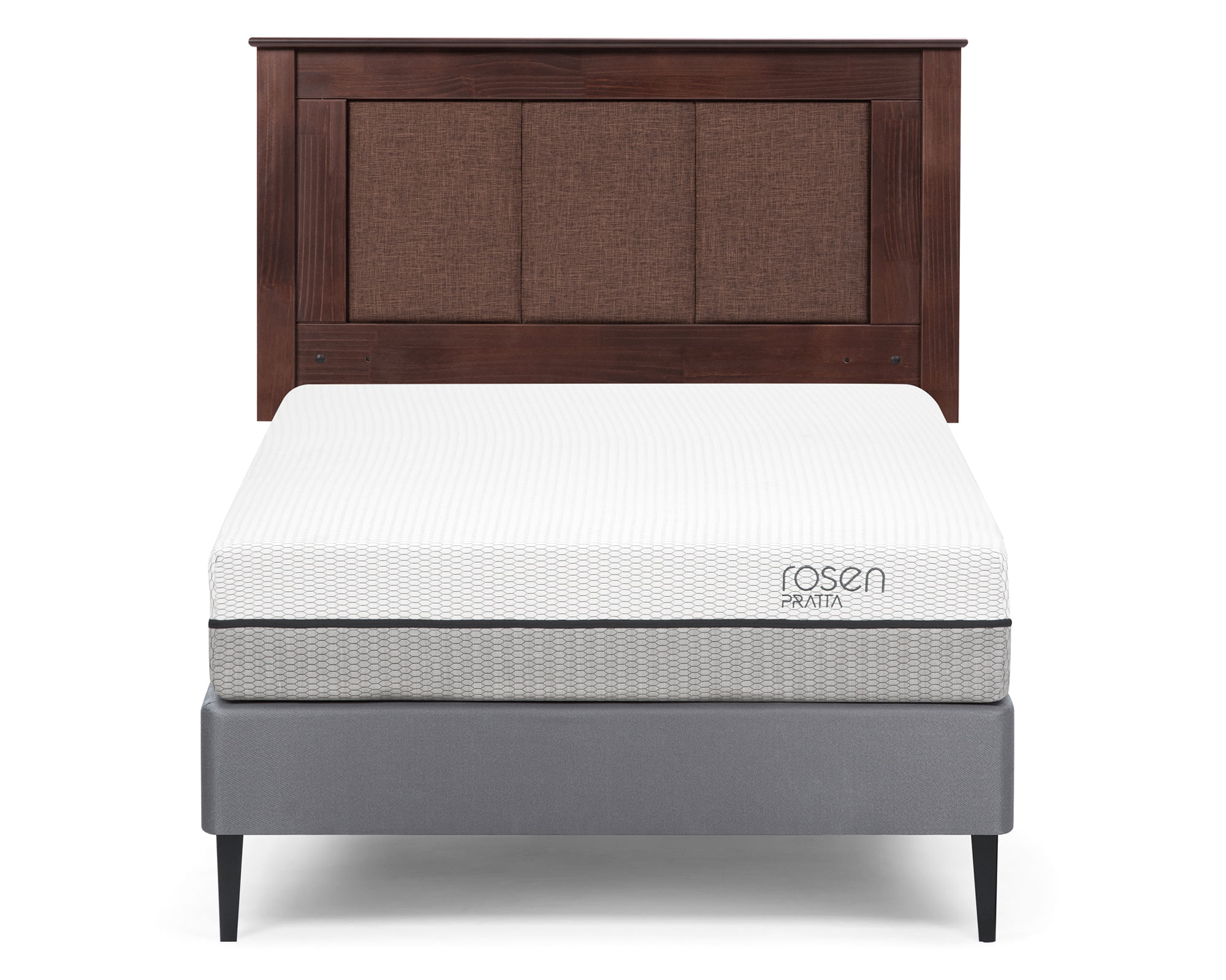 Rosen Cama europea 1.5 plazas Pratta + respaldo Rachel