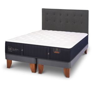 Cama europea 2 plazas Premium base dividida + respaldo Éufrates Cic