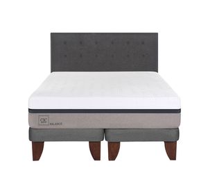 Cama europea 2 plazas Balance base dividida + respaldo Éufrates Cic