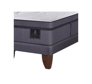 Cama europea king Súper premium + respaldo Ganges Cic