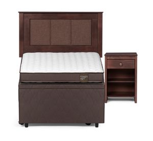 Bed boxet 1.5 plazas Ergo T + set Rachel