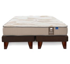 Cama europea King base dividida Dual sensity Flex