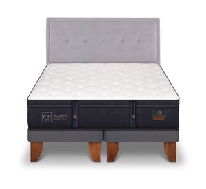 Cama europea king Súper premium + set Ganges/ Indo Cic