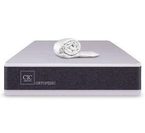 Colchón 1 Plaza Ortopedic + plumón Cic