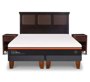 Cama europea king Bee Comfort + set Torino Cic
