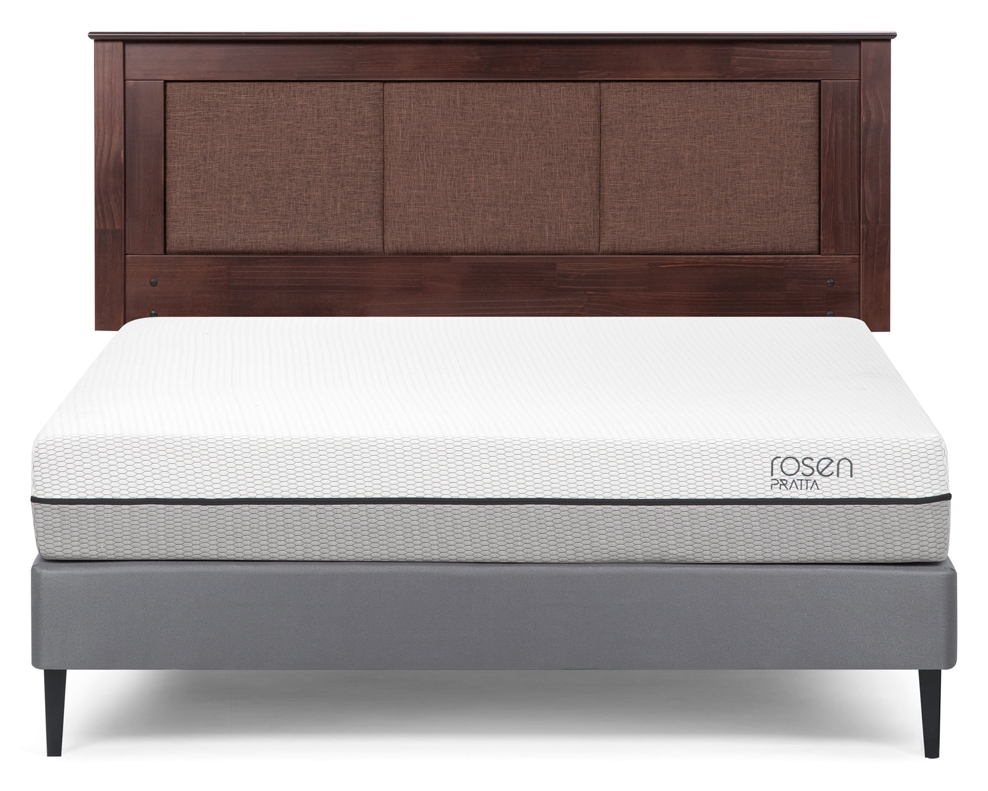 Rosen Cama europea 2 plazas Pratta + respaldo Rachel