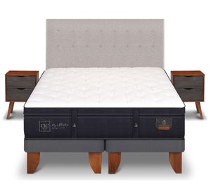 Cama europea king Súper premium + set Tigris/ Niger Cic