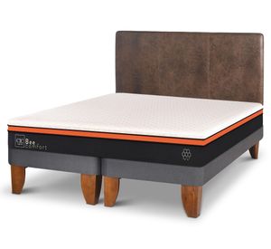 Cama europea 2 plazas Bee Comfort + respaldo Baker Cic