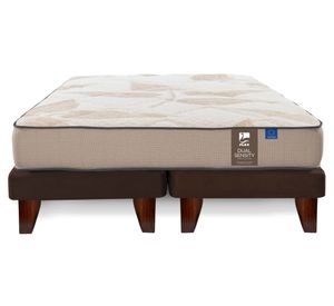 Cama europea 2 plazas base dividida Dual sensity Flex
