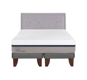 Cama europea 2 plazas Balance base dividida + respaldo Ganges Cic