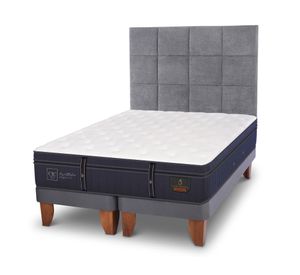 Cama europea 2 plazas Grand premium base dividida + respaldo Tamesis Cic