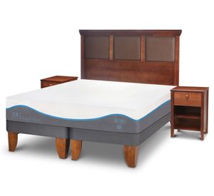 Cama europea King Alaska + Set Torino Cic