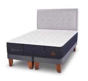 Cama europea king Grand premium + respaldo Ganges Cic