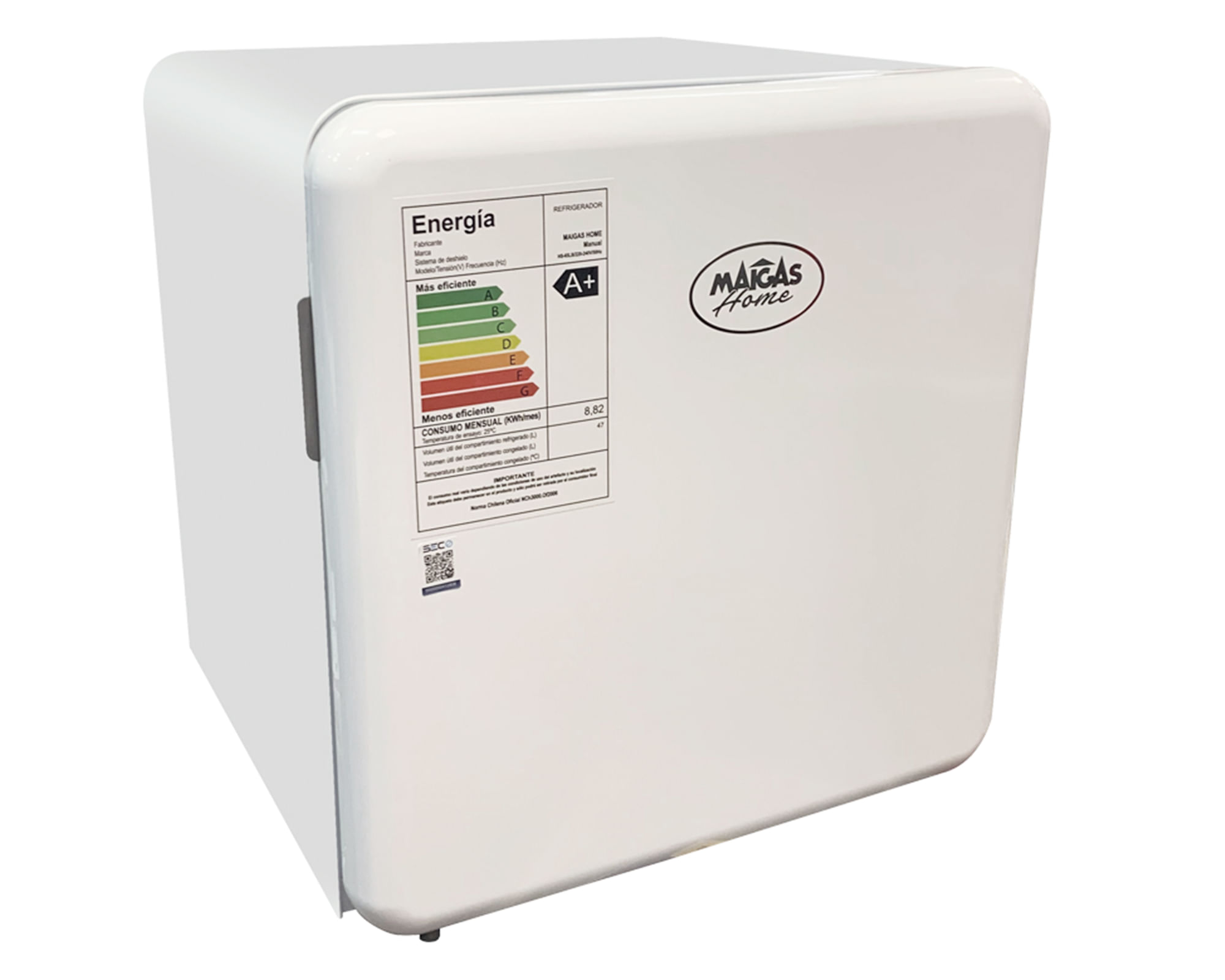 Maigas Frigobar retro 48 lt HS-65LB blanco