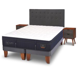 Cama europea king Súper premium + set Éufrates/ Niger Cic