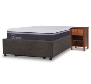 Space Box 1.5 plazas Ortopedic Advance + velador New Torino Cic