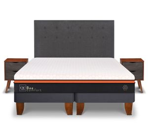 Cama europea 2 plazas Bee Comfort + set Eufrates Cic