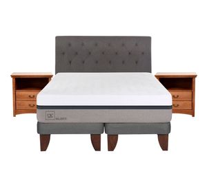 Cama europea king Balance + set Kavery/ Indo Cic
