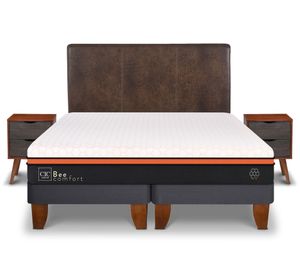 Cama europea 2 plazas Bee Comfort + set Baker Cic