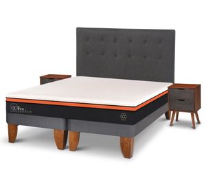Cama europea 2 plazas Bee Comfort + set Eufrates Cic