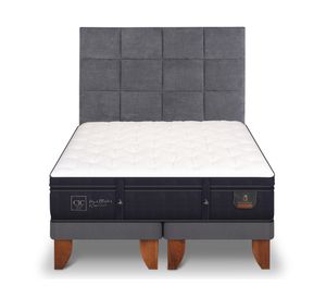 Cama europea 2 plazas Súper premium base dividida + respaldo Tamesis Cic