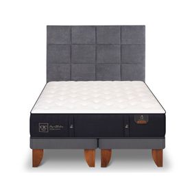 Cama europea súper king Premium + respaldo Tamesis Cic