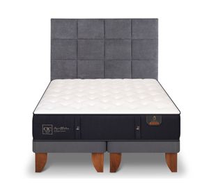 Cama europea súper king Premium + respaldo Tamesis Cic