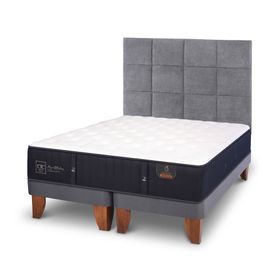 Cama europea súper king Premium + respaldo Tamesis Cic