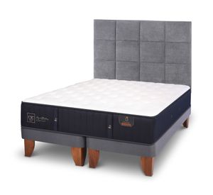 Cama europea súper king Premium + respaldo Tamesis Cic
