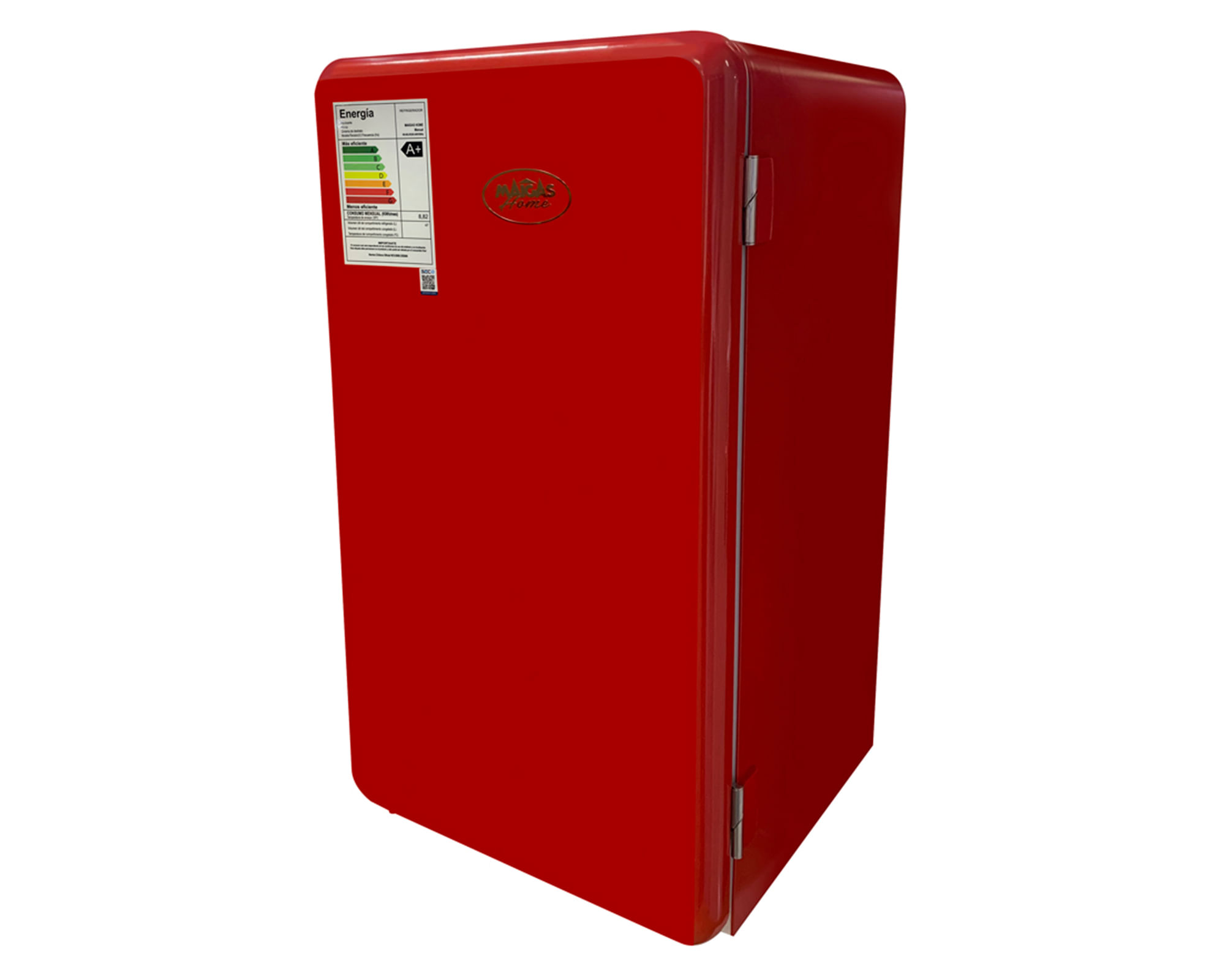 Maigas Frigobar retro 93 litros HS-121LR rojo