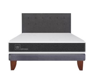 Cama europea 2 plazas Ortopedic + respaldo Éufrates Cic