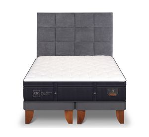 Cama europea king Súper premium + respaldo Tamesis Cic