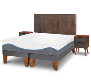 Cama europea King Alaska + Set Baker Cic