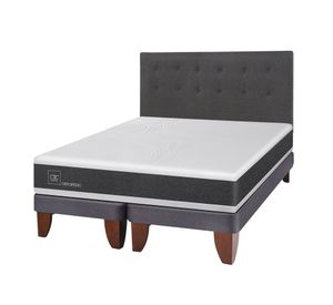 Cama europea 2 plazas Ortopedic base dividida + respaldo Éufrates Cic