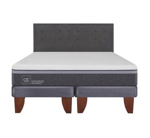 Cama europea king Ortopedic advance + respaldo Éufrates Cic